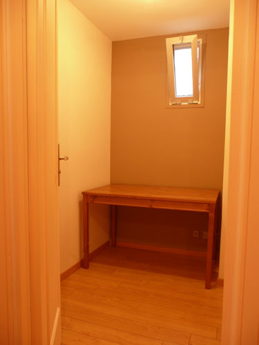 exemple de travaux de peinture n 9 : Petit bureau, peintures d'aspect sabl en 2 nuances
